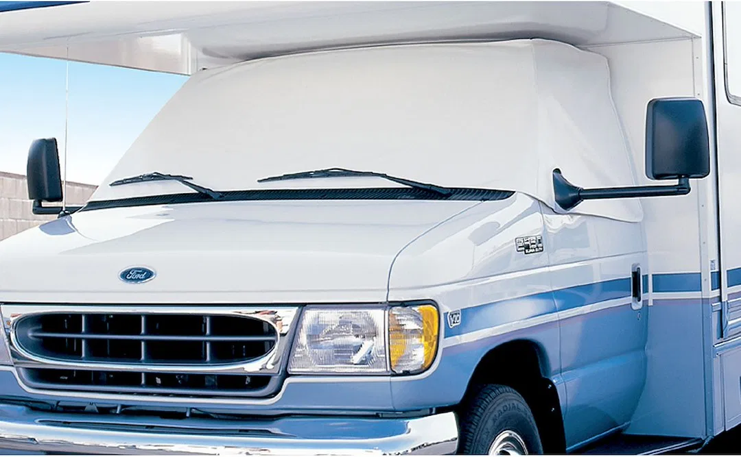 2423 – ADCO Windshield Cover, For Class C Sprinter Motorhomes Manufactured 2007 To 2023 Protects Dashboard From Fadin...